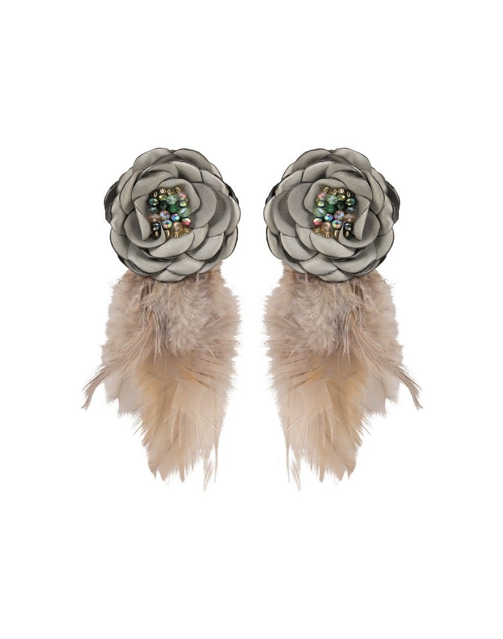 Aretes Pajarito Camuflado
