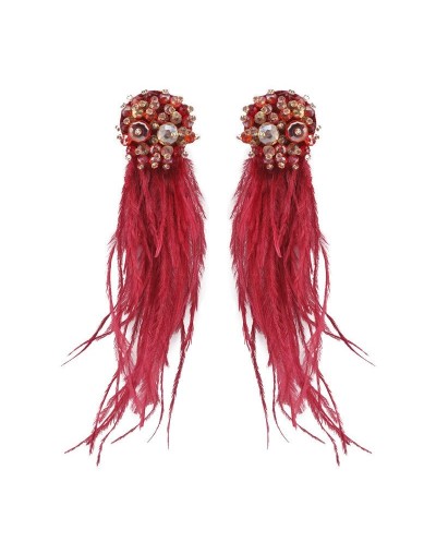 Aretes Pajarito Rojo