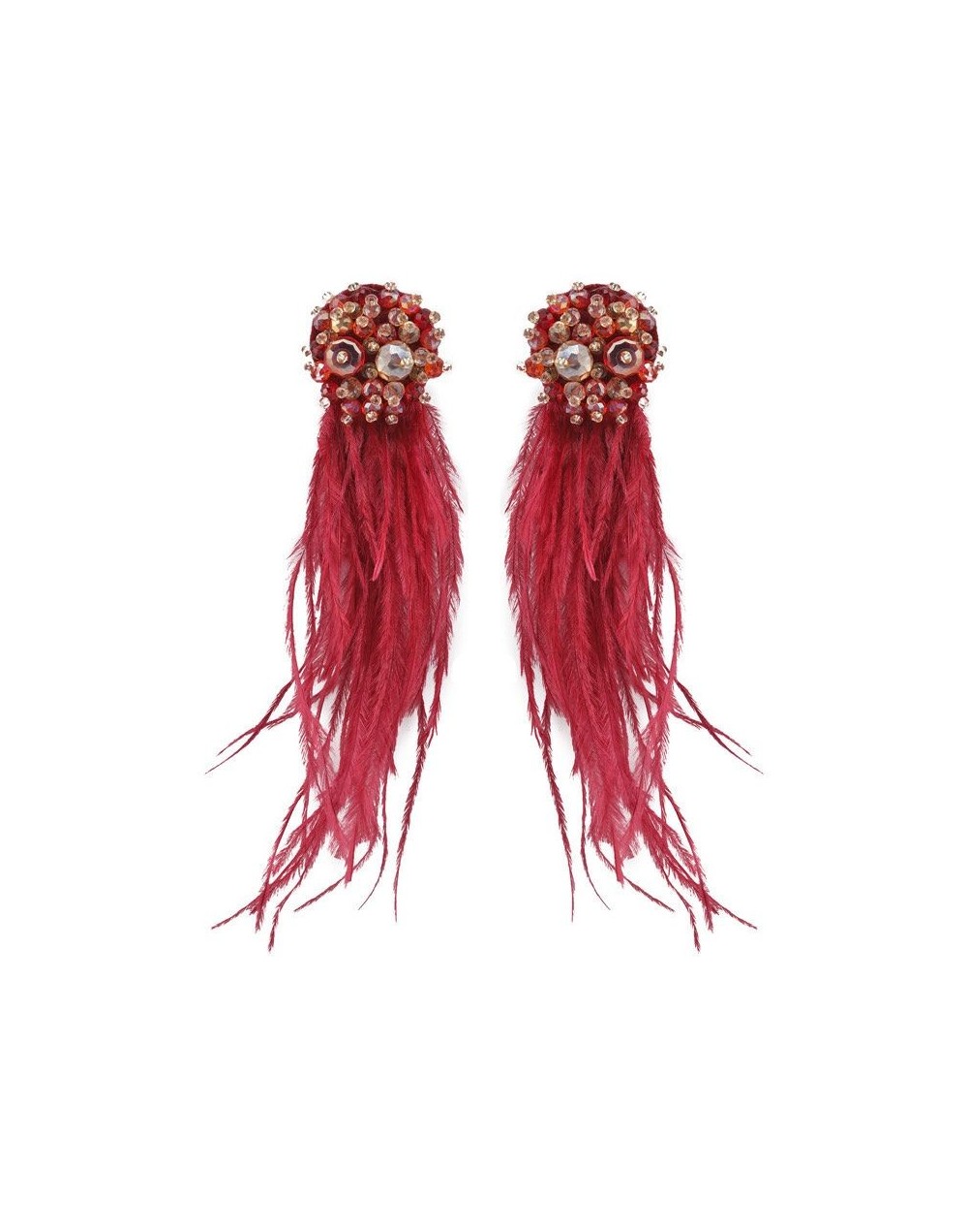 Aretes Pajarito Rojo