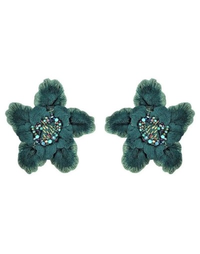 Aretes Jardín Verde 