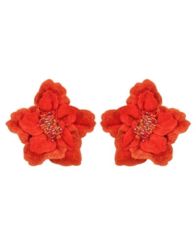 	Aretes Jardín Naranja