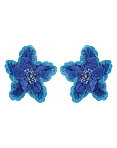 Aretes Jardín Azul