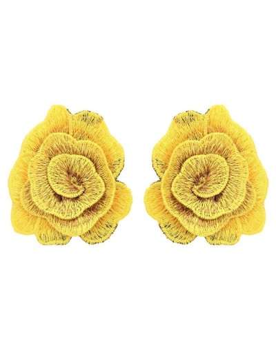 Aretes Rosita Amarillo