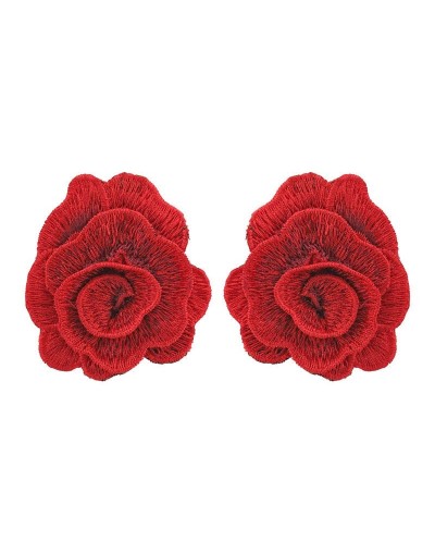 	Aretes Rosita Rojo