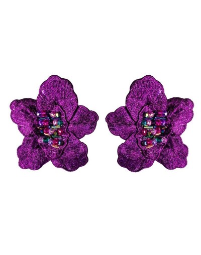 Aretes Mini Jardín Magenta