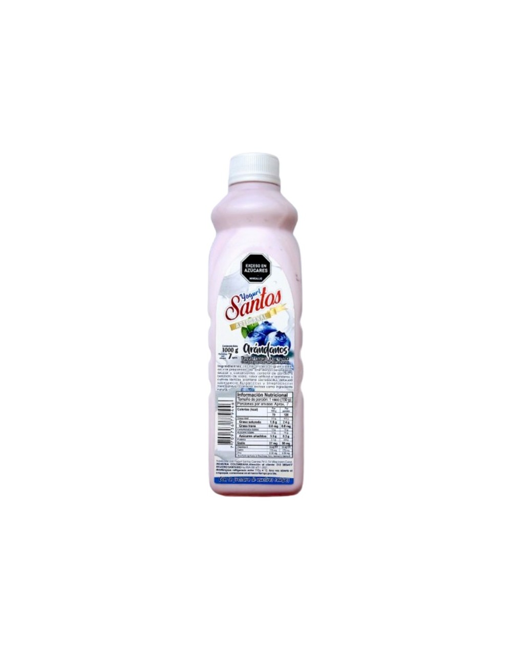 Yogurt artesanal bebible Santos 1000g