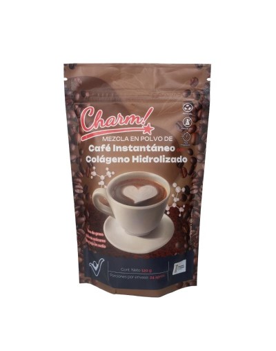 Colágeno Hidrolizado con Café Instantáneo y Sabor Vainilla 120 g