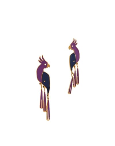 Aretes Cacatua
