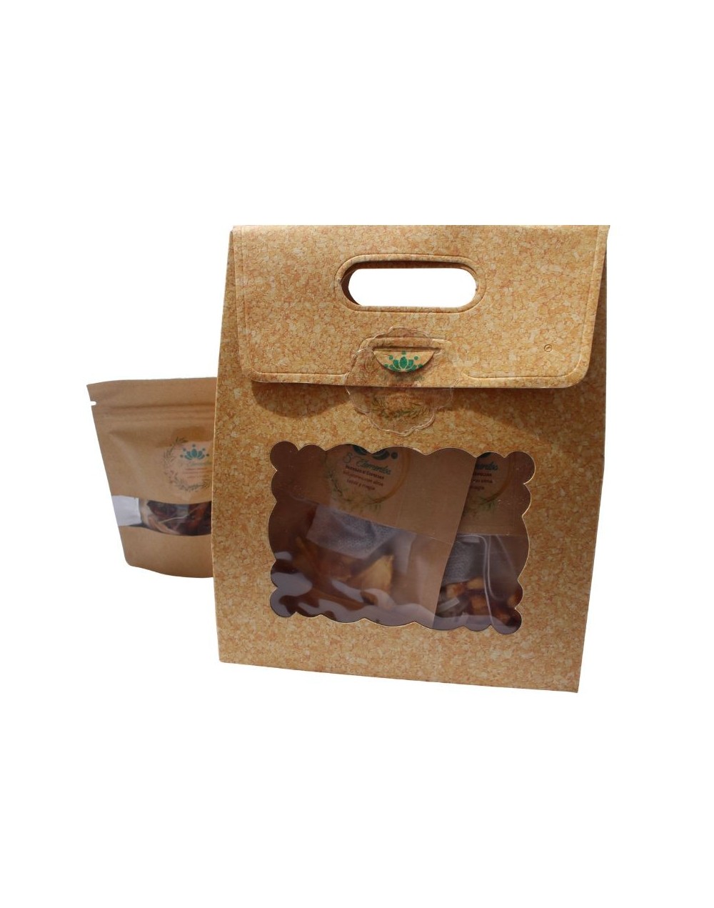 Mix de infusiones herbales con fruta deshidratada / Caja surtida de 10 sobres