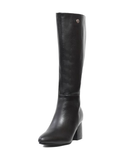 Botas de Cuero Negro para Mujer Ballerinas Gloria 