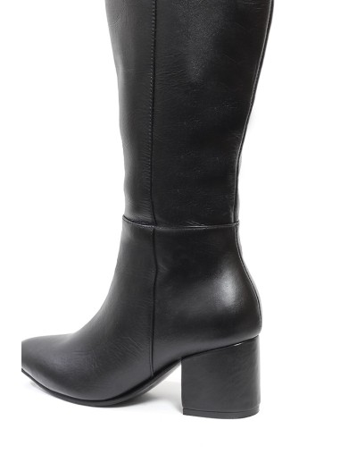 Botas de Cuero Negro para Mujer Ballerinas Gloria 