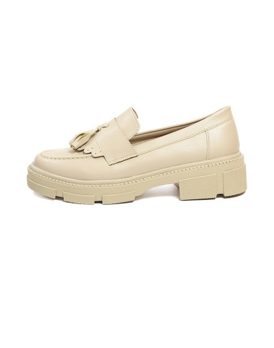 Mocasín Beige Ballerinas Sara