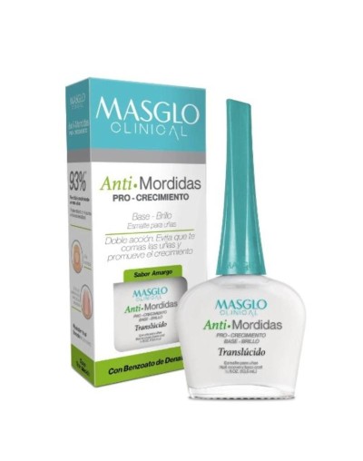 MASGLO CLINICAL ANTI MORDIDAS PRO CRECIMIENTO PARA UÑAS