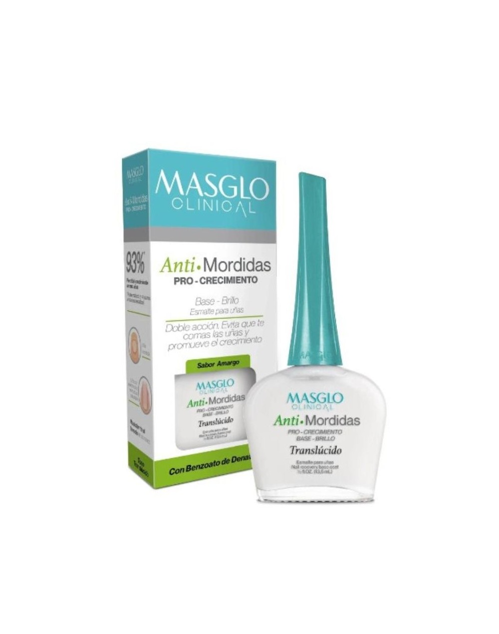 MASGLO CLINICAL ANTI MORDIDAS PRO CRECIMIENTO PARA UÑAS