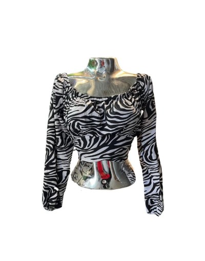 Blusa en chalis