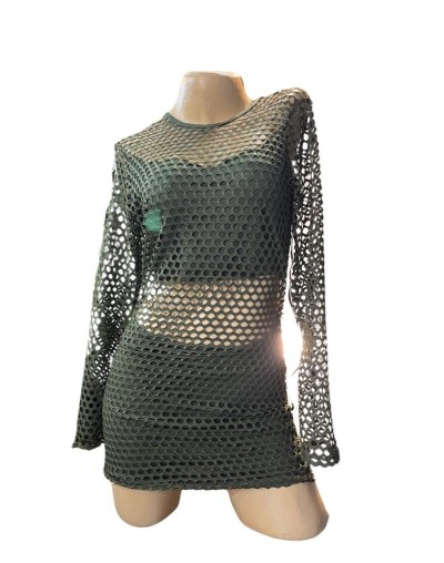 Vestido en malla
