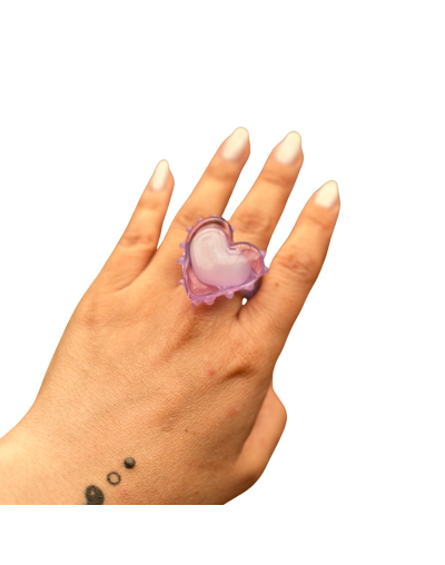 ANILLO CORAZON CHUNKY