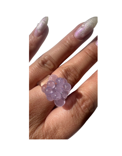 ANILLO BURBUJAS LAVANDA