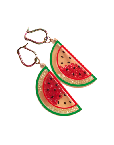 Aretes Sandía Shaker