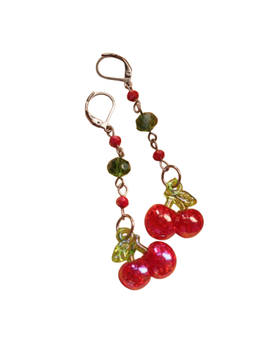Aretes Cherry Cristal