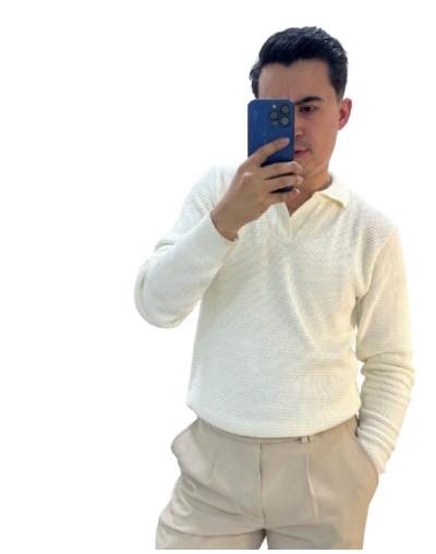   Suetér Tipo Polo Hombre Beige DUHERSH