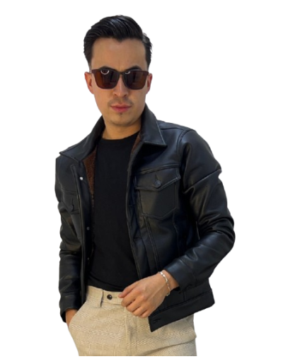 Chaqueta de Eco cuero Bond
