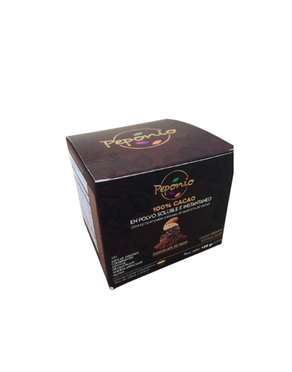 PEPONIO - CACAO PURO EN POLVO SOLUBLE E INSTANTANEO  -  A GRANEL (LICOR DE CACAO)