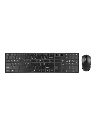 Combo mouse y teclado Genius SlimStar C126 