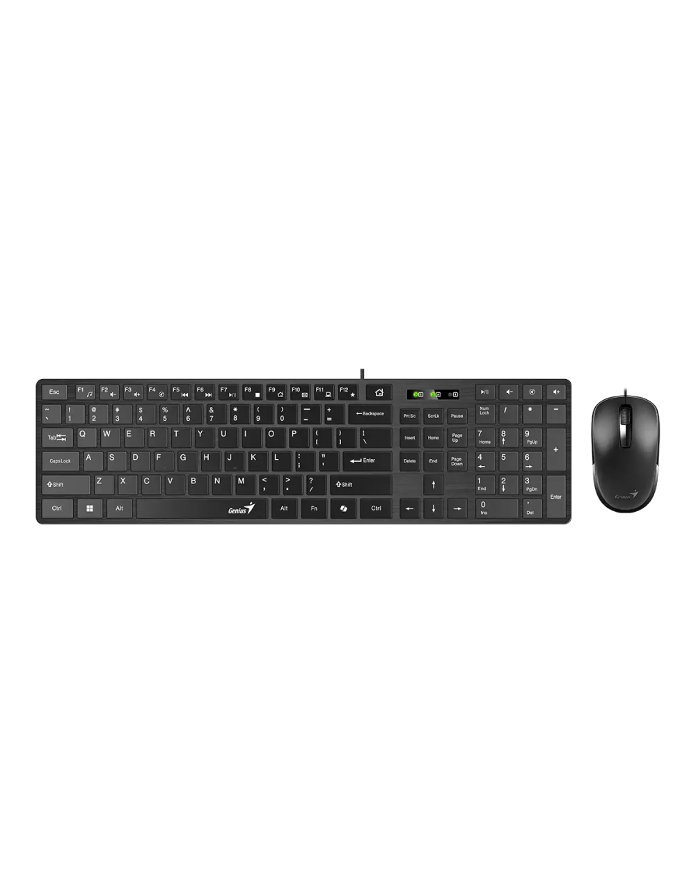Combo mouse y teclado Genius SlimStar C126 