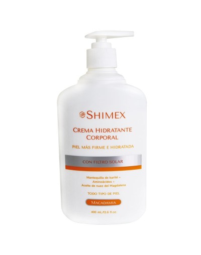 Shimex Crema Hidratante Corporal Macadamia x 400 ml