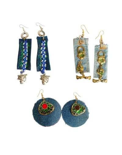 Aretes En Jean