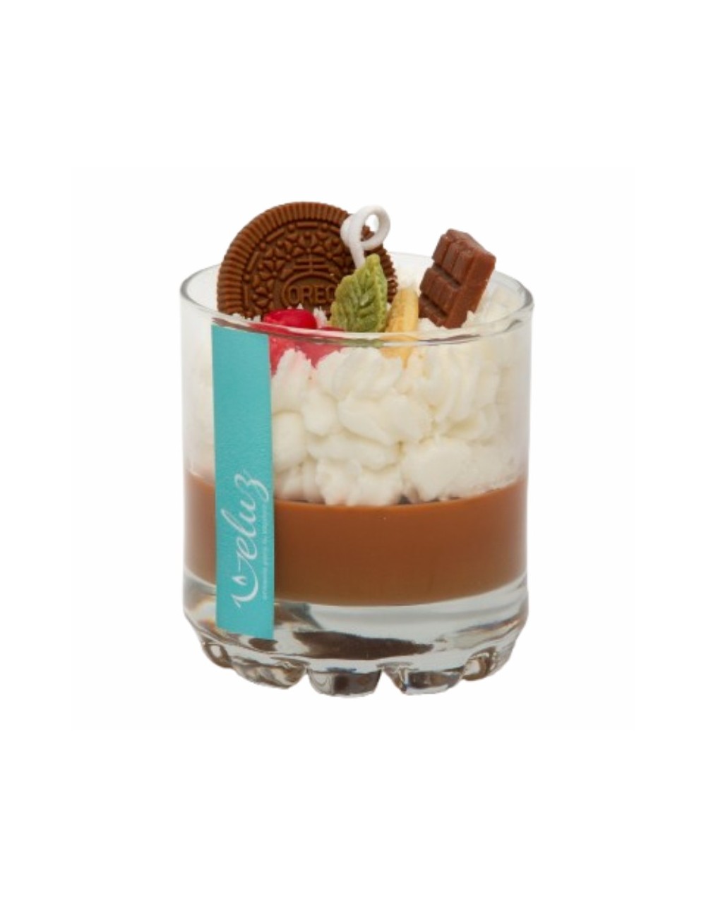 Vela - Postre chocovainilla