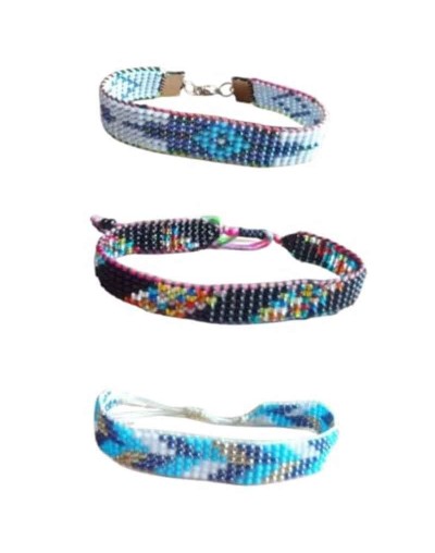 Pulseras tejidas 