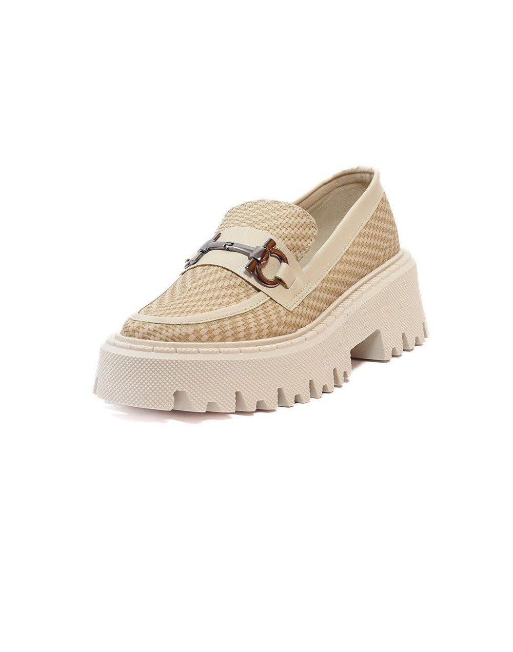 Mocasines Beige Oscuro Ballerinas Lucia