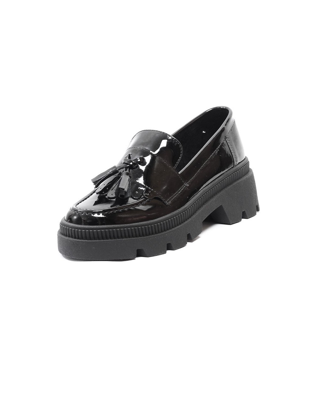 Mocasín Negro Ballerinas Sara