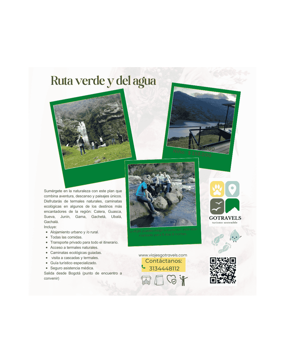 Viaje a la Ruta verde y del Agua
