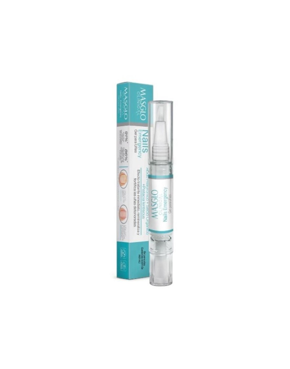 MASGLO CLINICAL NAILS EMERGENCY GEL PARA UÑAS 4ML