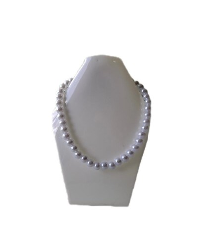Collar perla sintética