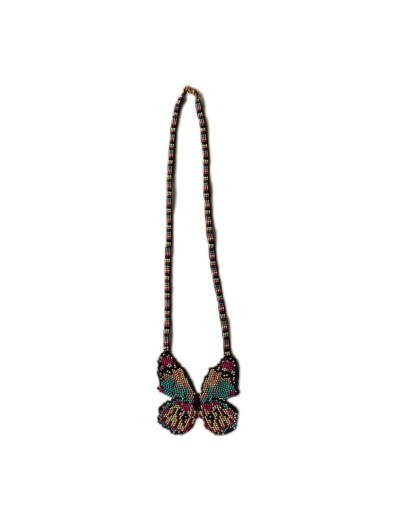 Collar largo figura Mariposa