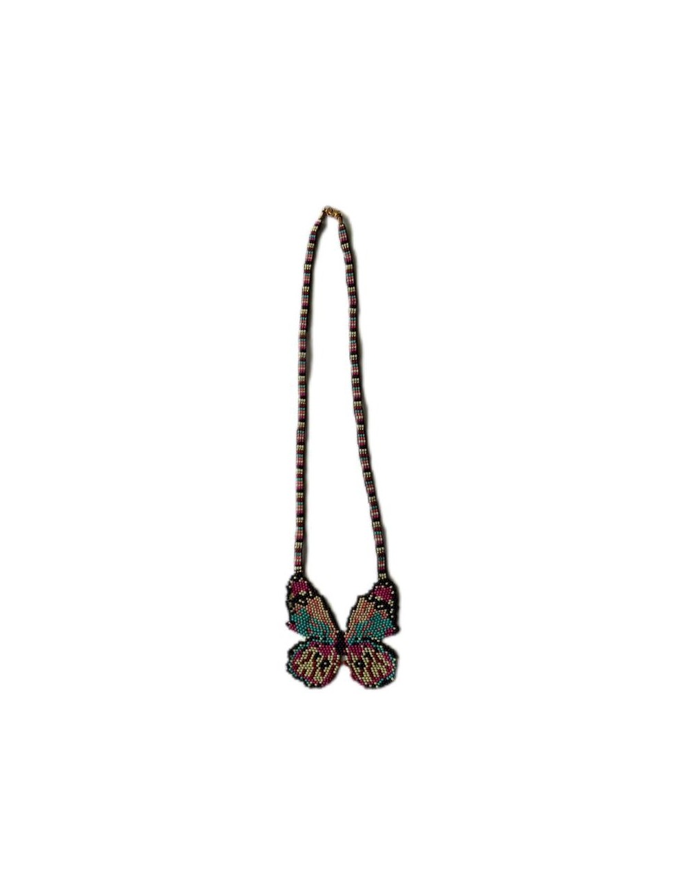 Collar largo figura Mariposa