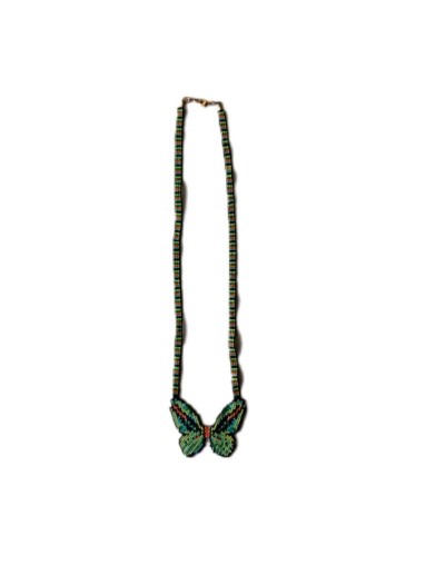 Collar largo figura Mariposa