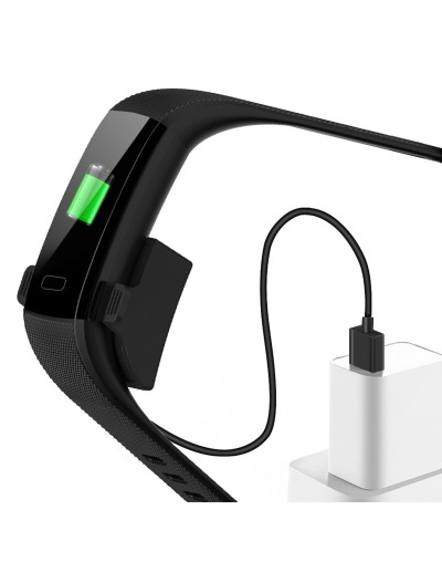 Smartband Colmi Y10 Monitor Actividad Física Ritmo Color Negro