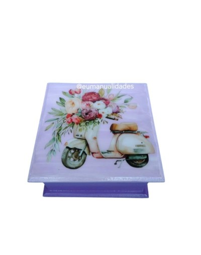 Caja moto señoritera 