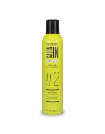 RECAMIER SALON IN FINISHING MEDIUM HAIR SPRAY 2 MEDIUM HOLD 280ML