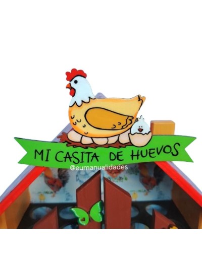 Casita de huevos pio pio
