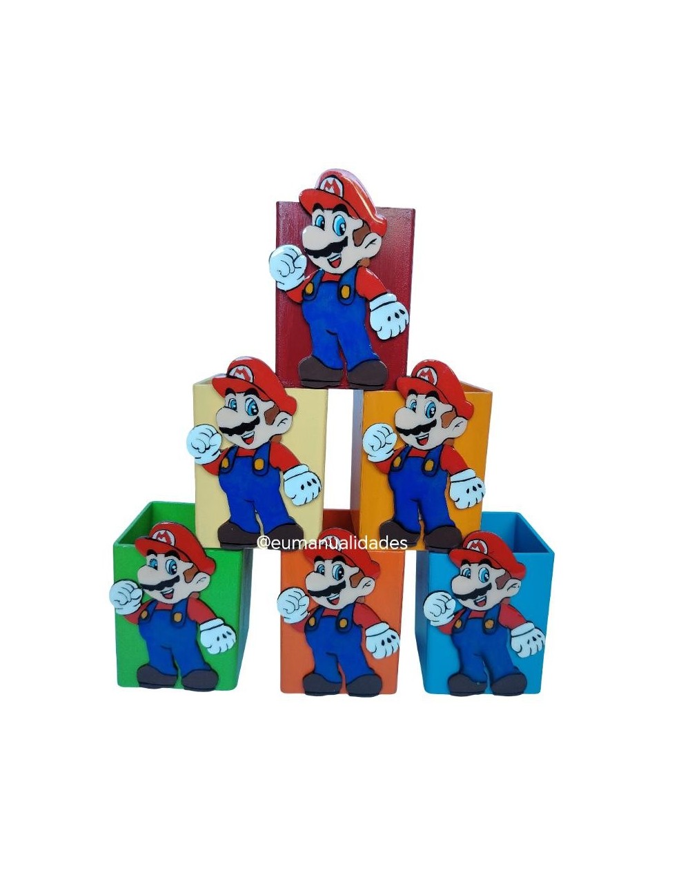 Portalápices Mario Bros