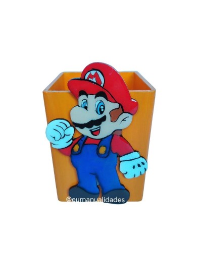 Portalápices Mario Bros