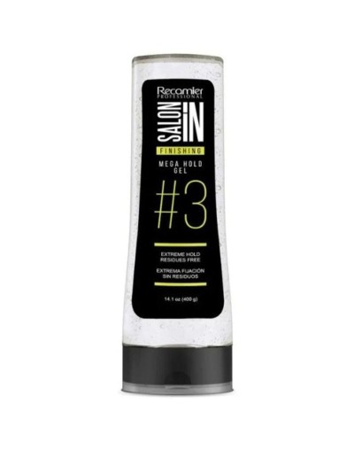 RECAMIER SALON IN FINISHING MEGA HOLD GEL 3 EXTREME HOLD 400G