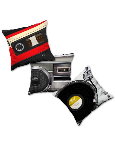 COJINES MUSICA X3