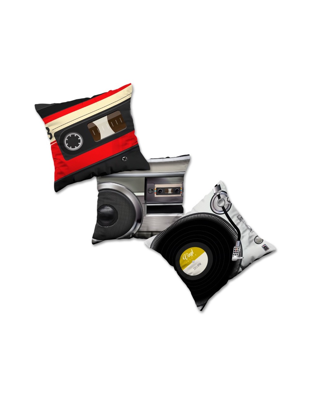 COJINES MUSICA X3